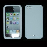 Wholesale iPhone 5 Silicone Skin Case (White)